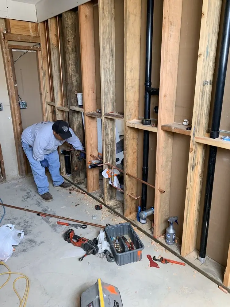 Commercial rough-in plumbing for Gas Line Repair in Pootatuck Park